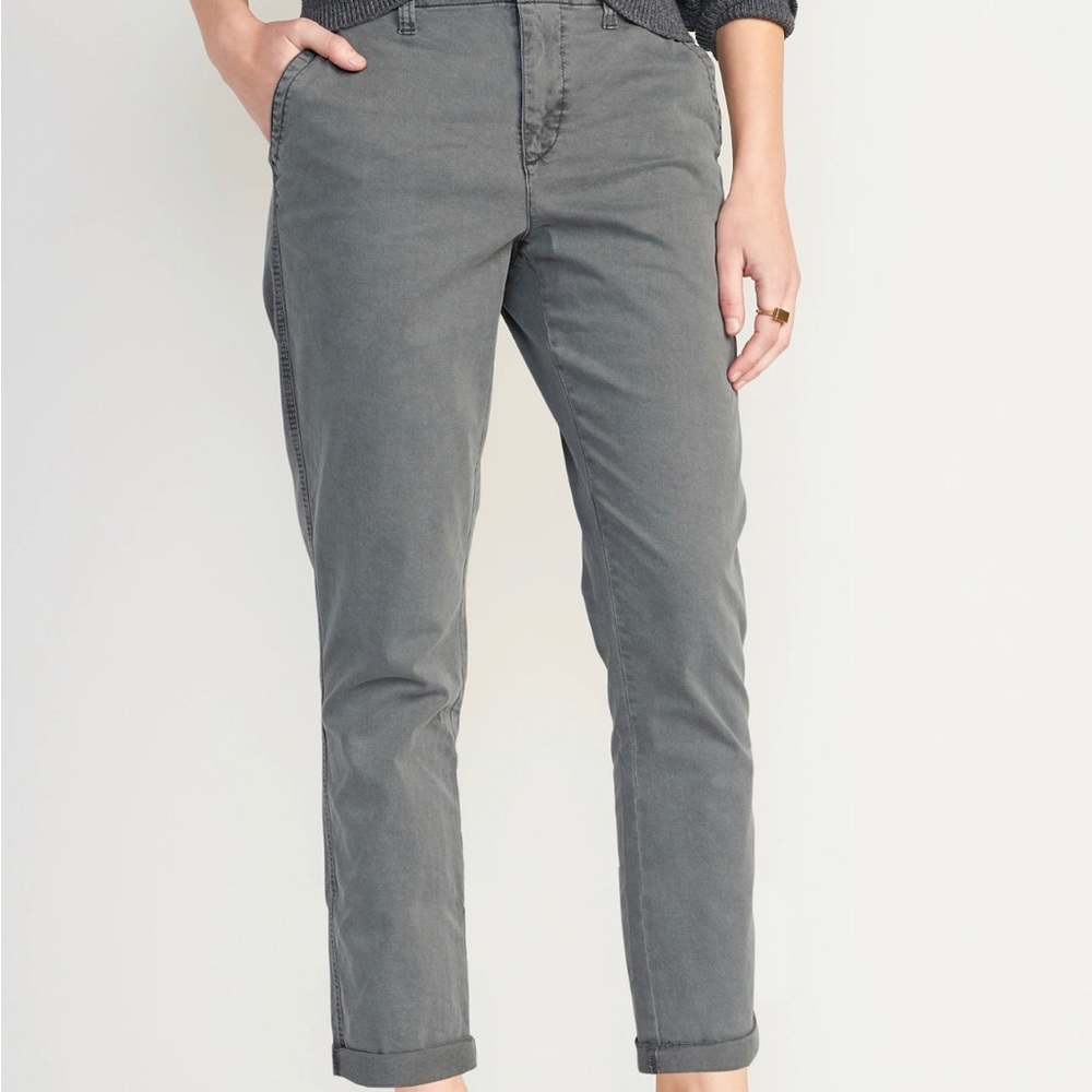 Old Navy High-Waisted OG Chino Pants - Gray - 2X